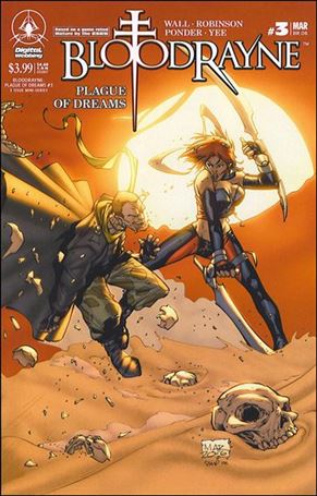 Bloodrayne: Plague of Dreams issue 3-B Right Side Cover