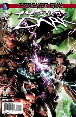 Justice League Dark (2011) issue 28 Mikel Janin Cover