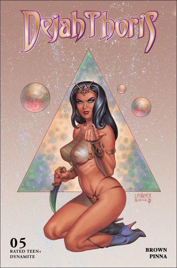 Dejah Thoris (2023) issue 5-B Joseph Michael Linsner Cover
