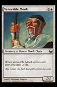 Magic the Gathering: Duel Decks: Divine vs. Demonic (Base Set) card 5 Venerable Monk