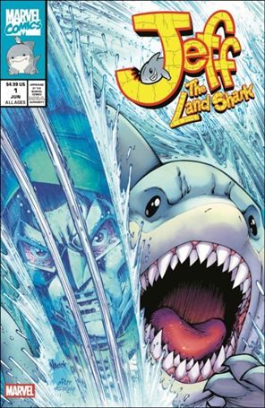 Jeff the Land Shark issue 1.00-I Retailer Exclusive Todd Nauck Homage Cover