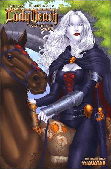 Brian Pulido's Medieval Lady Death: War of the Winds issue 3-C Premium Cover