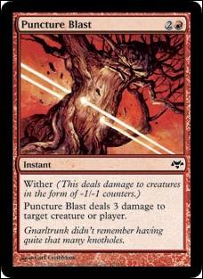 Magic the Gathering: Eventide (Base Set) card 60 Punture Blast