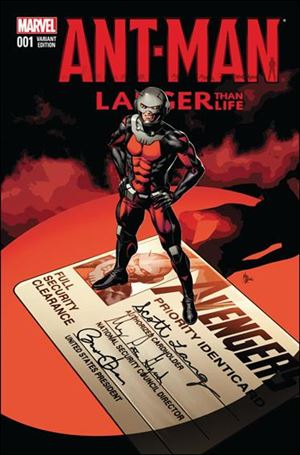 Ant-Man: Larger Than Life issue 1-B Mike Deodato Jr. Four Color Grails Cover