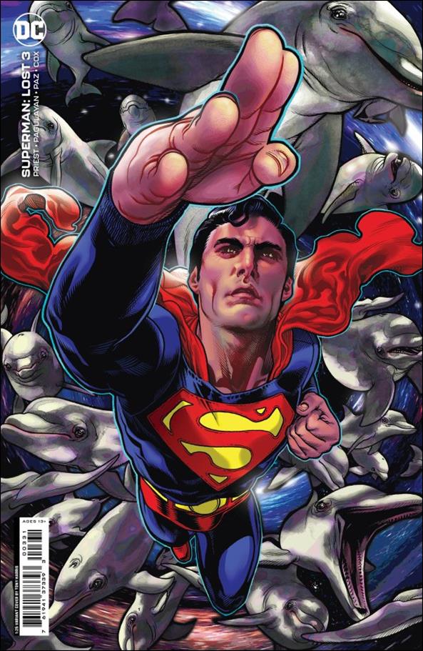 Superman: Lost issue 3-C Tony Harris 1:25 Cardstock Cover