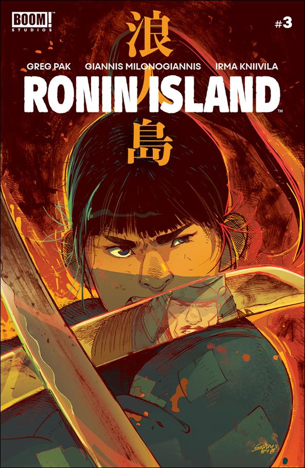 Ronin Island issue 3 Giannis Milonogiannis Cover