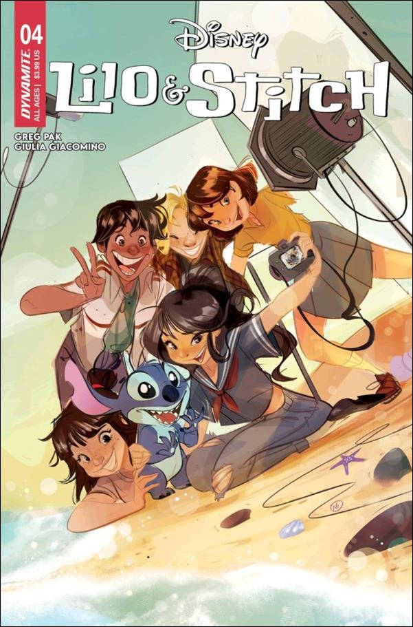 Lilo & Stitch issue 4 Nicoletta Baldari Cover