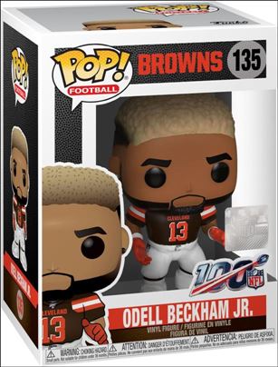 Pop! Football (NFL) figure 135 Odell Beckham Jr 