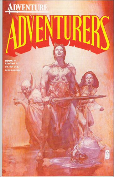 Adventurers Book II issue 1-B Iain McCaig Limited Edition Cover