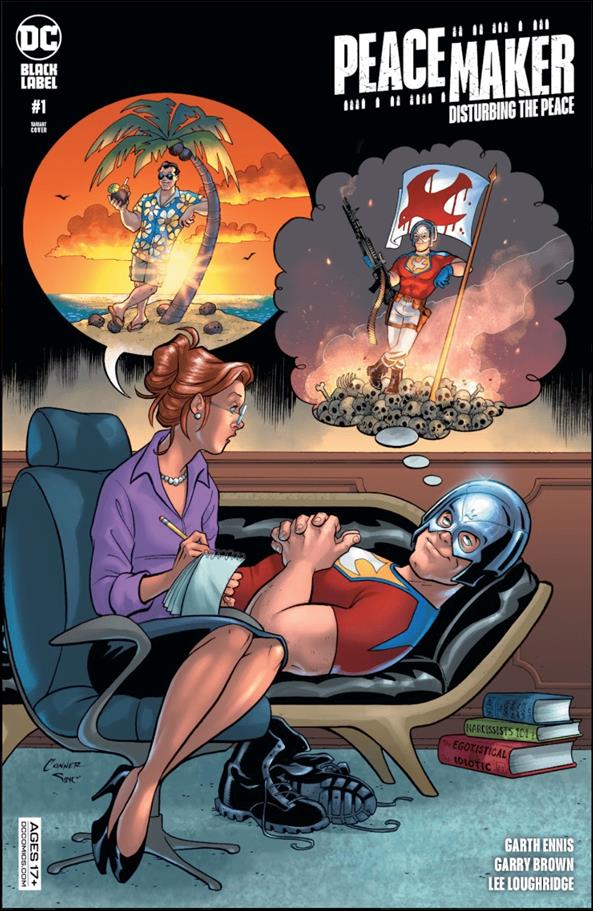 Peacemaker: Disturbing the Peace issue 1-D Amanda Conner 1:50 Cover