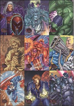 Marvel Ultra: Onslaught (Preview Set Uncut Sheet) Cover Image 1