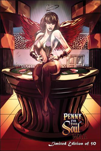 Penny for Your Soul issue 1-B War - Fallen Angel Cover 1/50