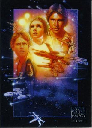 Star Wars Galaxy: Series 4 (Base Set) card 55 Special Edition Poster: Episode IV