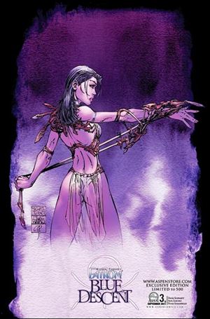 Michael Turner's Fathom: Blue Descent issue 3-C Michael Turner Aspen Store Cover 1/500
