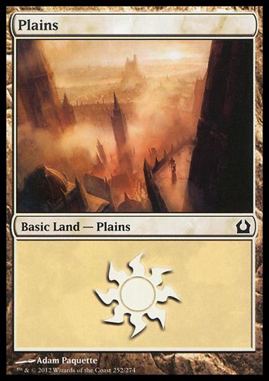 Magic the Gathering: Return to Ravnica (Base Set) card 252 Plains
