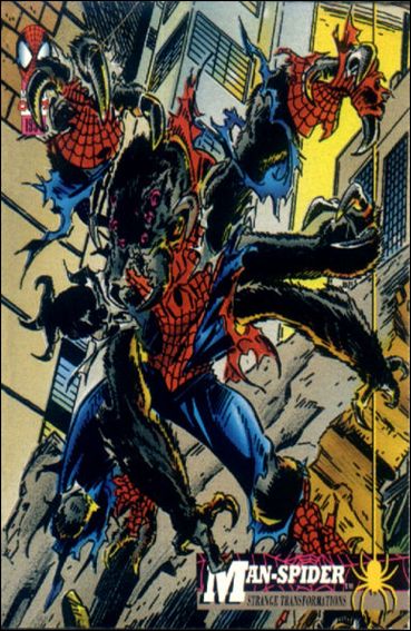 Amazing Spider-Man (Base Set) card 22 Man-Spider