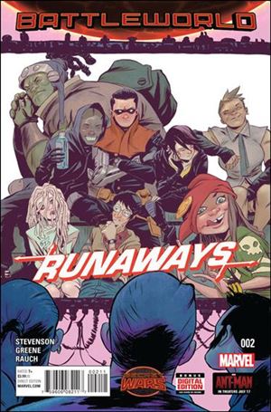 Runaways (2015)  issue 2 Sanford Greene Cover