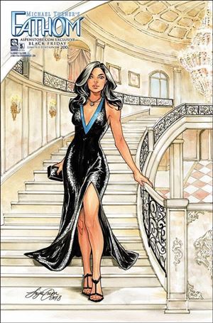 Michael Turner's Fathom (2018) issue 5-D Siya Oum Aspenstore Black Friday Left Cover 1/200