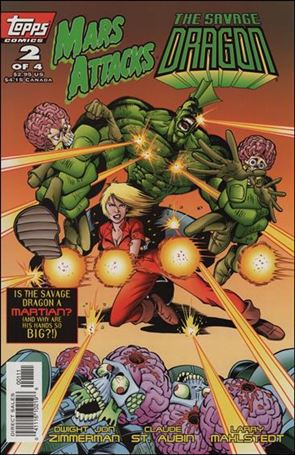 Mars Attacks the Savage Dragon issue 2