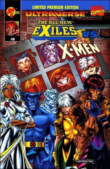 All New Exiles vs X-Men issue 0 Premium Cover 1/30000