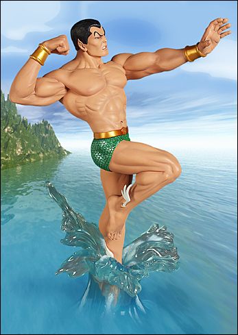 Marvel Statues (Hard Hero) item 5 Sub-Mariner Cold-cast Statue 1/1000