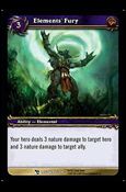 World of Warcraft: March of the Legion (Base Set) card 95 Elements' Fury