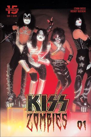 Kiss Zombies issue 1-D Photo Cover