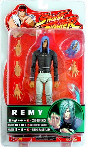 Street Fighter (Round 4) figure 5-E Remy (Gray and White)