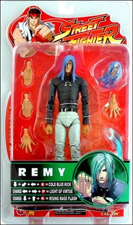 Street Fighter (Round 4) figure 5-E Remy (Gray and White)