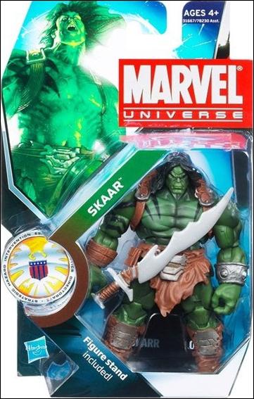 Marvel Universe (Series 3) figure 016 Skaar (Skaar Stand)