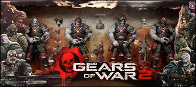 Gears of War 2 (Box Sets) figure 1 Series 3 (Locuast Hive Set)
