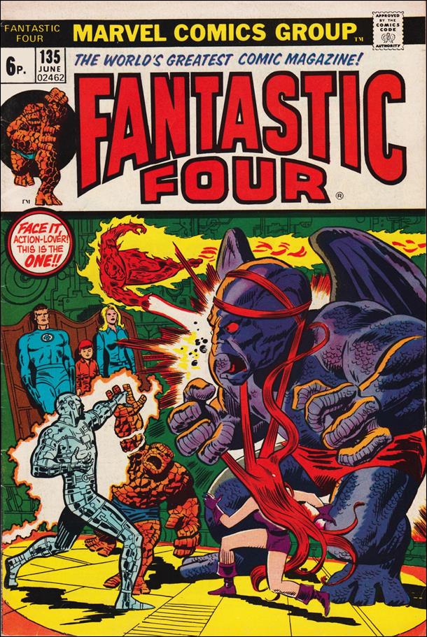 Fantastic Four (1961) issue 135-B UK Price Cover