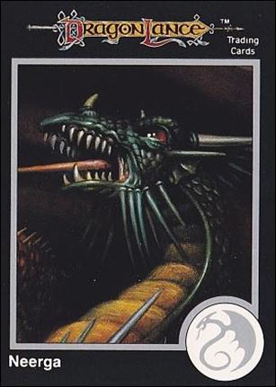 TSR 1991 Trading Cards Premier Edition Factory Set (Base Set) card 89 DragonLance - Neerga