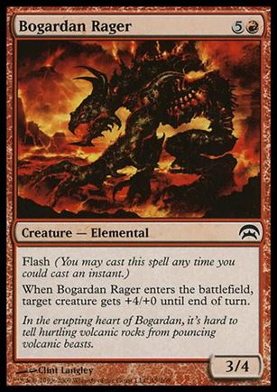 Magic the Gathering: Planechase (Base Set) card 49 Bogardan Rager
