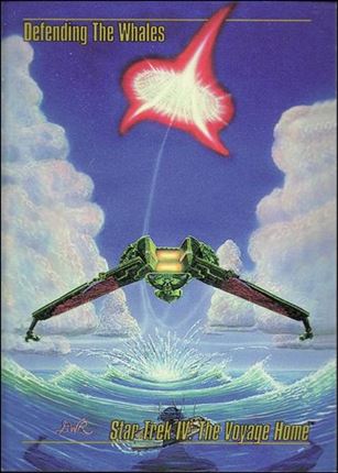 Star Trek Master Series: Series 1 (Base Set) card 58 Defending the Whales