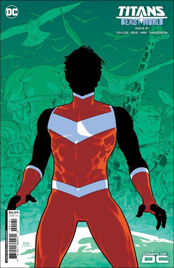 Titans: Beast World issue 1-C Bruno Redondo Cardstock Cover