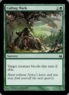 Magic the Gathering: Born of the Gods (Base Set) card 120 Culling Mark