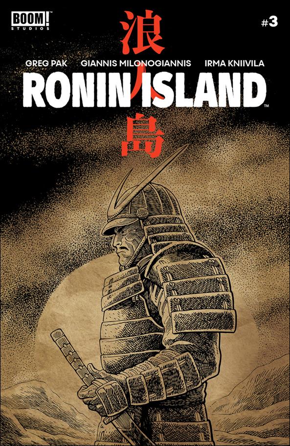 Ronin Island issue 3-B Ethan Young Cover