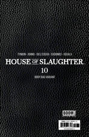 House of Slaughter issue 10-C James Harren Bodybag Cover