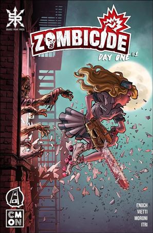 Zombicide: Day One issue 1-B Giancarlo Olivares Cover