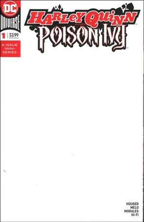 Harley Quinn and Poison Ivy issue 1-D Blank/Sketch Cover