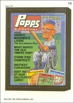Wacky Packages (Base Set) card 14 Popps Magazine