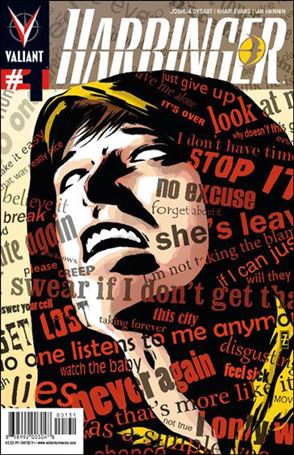 Harbinger (2012) issue 1-E Patrick Zircher Cover (2nd Printing)