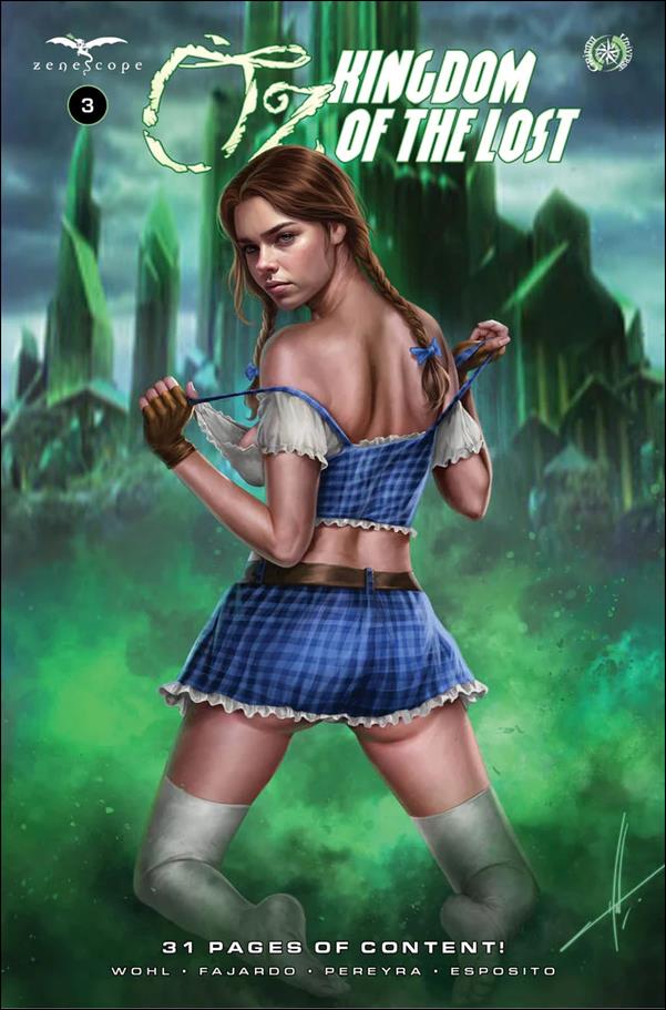 Oz: Kingdom of the Lost issue 3-C Carla Cohen Cover