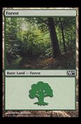 Magic the Gathering: 2010 Core Set (Base Set) card 248 Forest
