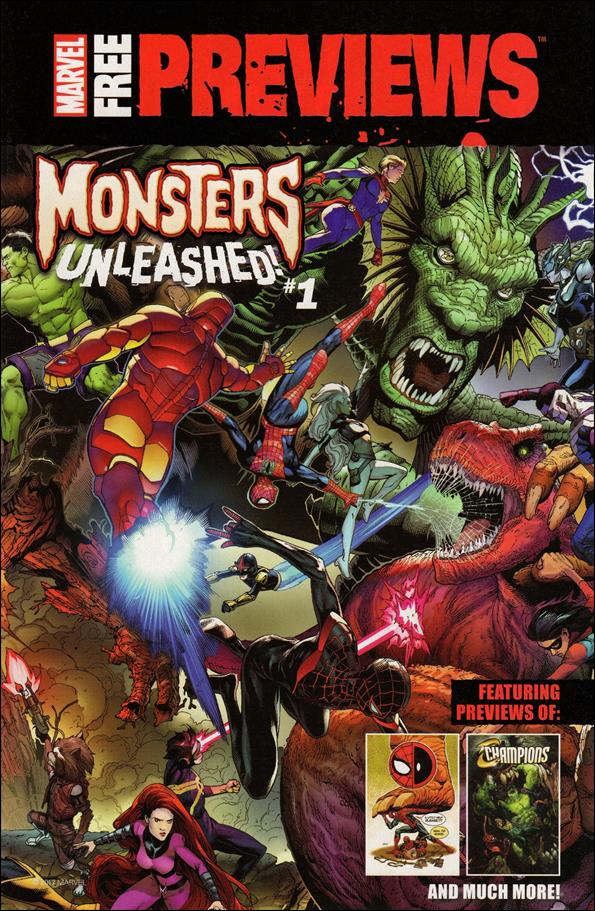 Marvel Free Previews Monsters Unleashed issue 1