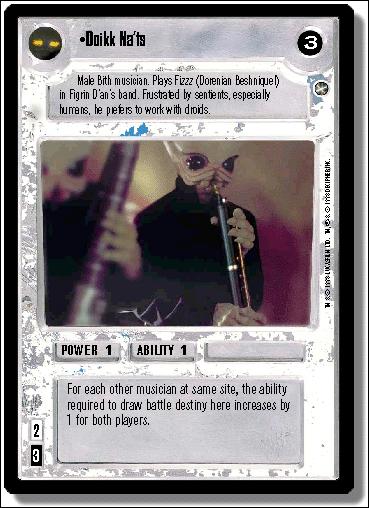 Star Wars: A New Hope Limited (Base Set) card 85 Doikk Na'ts