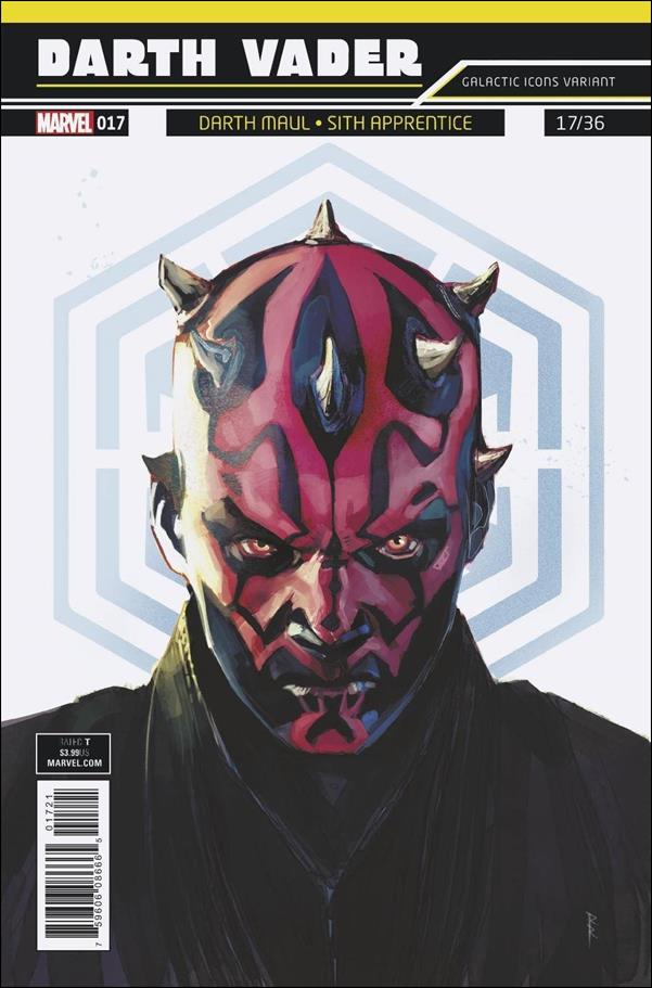 Darth Vader (2017) issue 17-B Rod Reis Galactic Icon Cover