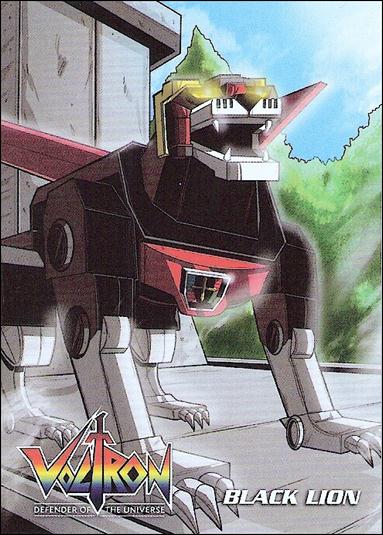 Voltron Preview (Base Set) card VPS1 Black Lion