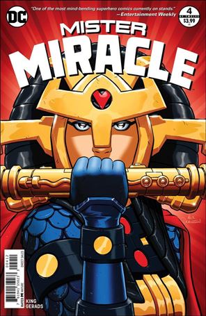 Mister Miracle (2017) issue 4-C Nick Derington Cover (2nd Printing)
